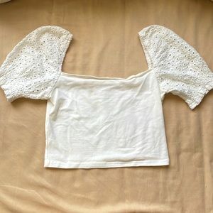 White crop top Urban Outfitters